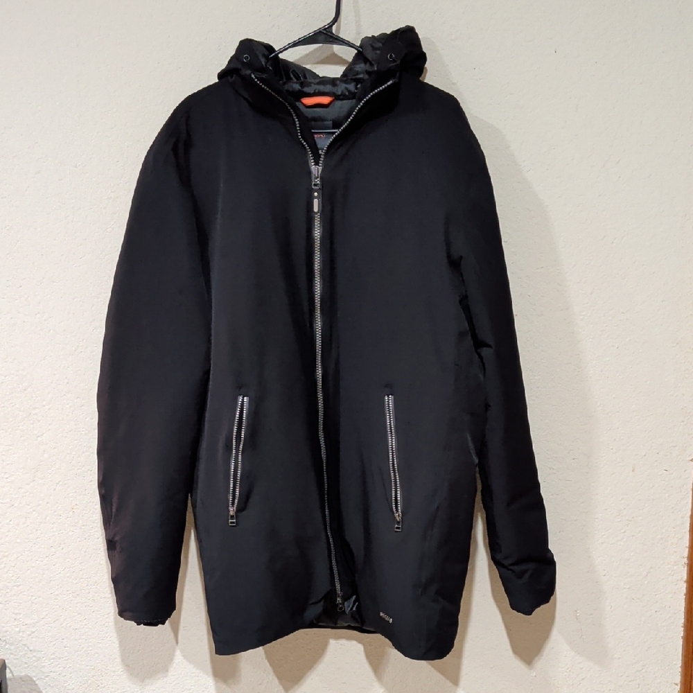 Swims Black Waterproof Down Toronto Parka